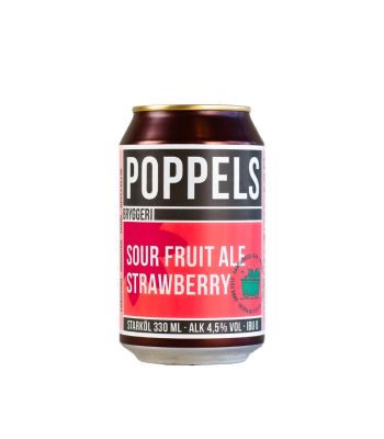 Poppels - Sour Fruit Ale Strawberry - 330ml can