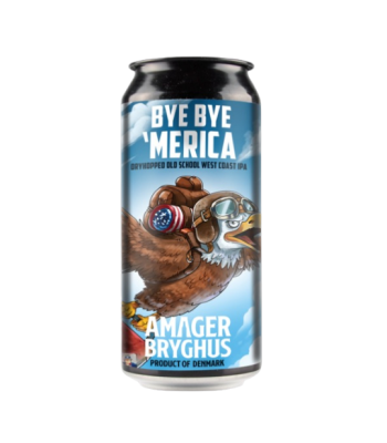 Amager Bryghus - Bye Bye 'Merica (collab HaandBryggeriet) - 440ml can