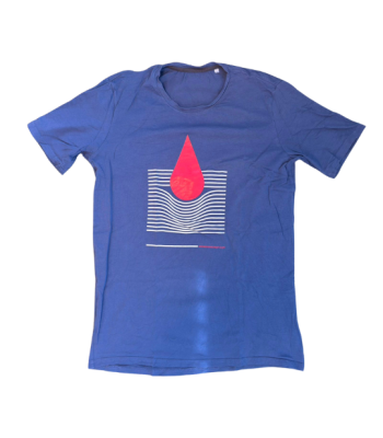 Anderson's - T-Shirt Blue + Red - Size L