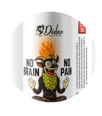Didko - No Brain, No Pain - 30L keg