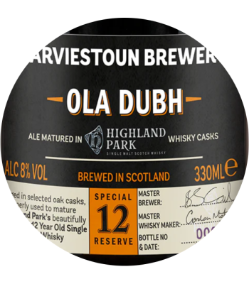 Harviestoun - Ola Dubh 12 Yrs Special Reserve 2024 - 20L keg