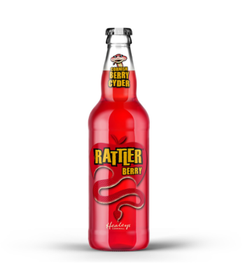 Healeys Cider - Rattler Berry - 500ml bottle