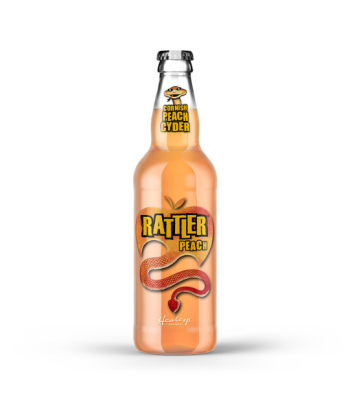 Healeys Cider - Rattler Peach - 500ml bottle