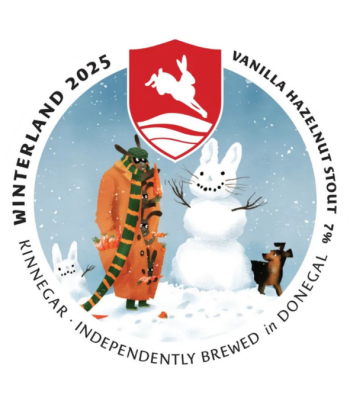 Kinnegar Brewing - Winterland 2025 Hazelnut Vanilla - 30L Kegstar