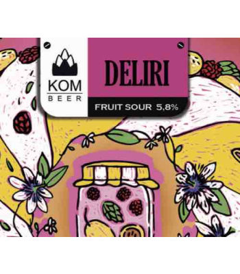KOM Beer - Deliri - 440ml can