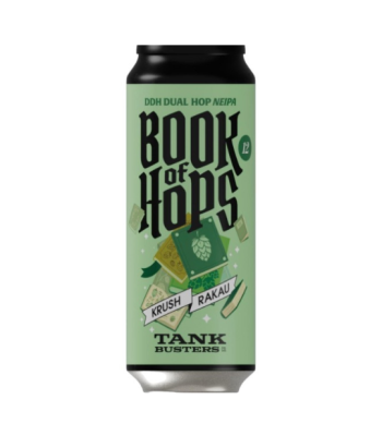TankBusters - Book of Hops vol. 12 - 500ml can