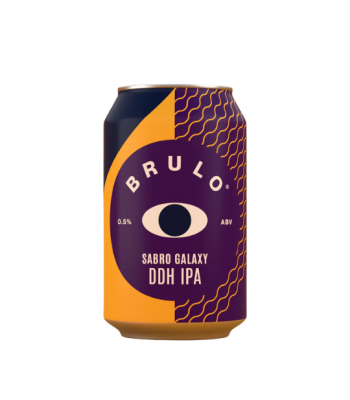 BRULO - Sabro Galaxy DDH IPA (alcoholvrij 0,5%) - 330ml can