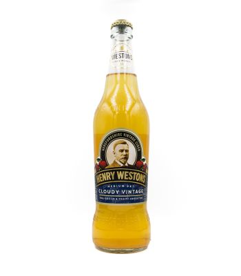Westons Cider - Henry Weston's Cloudy Vintage (Blue) - 500ml bottle